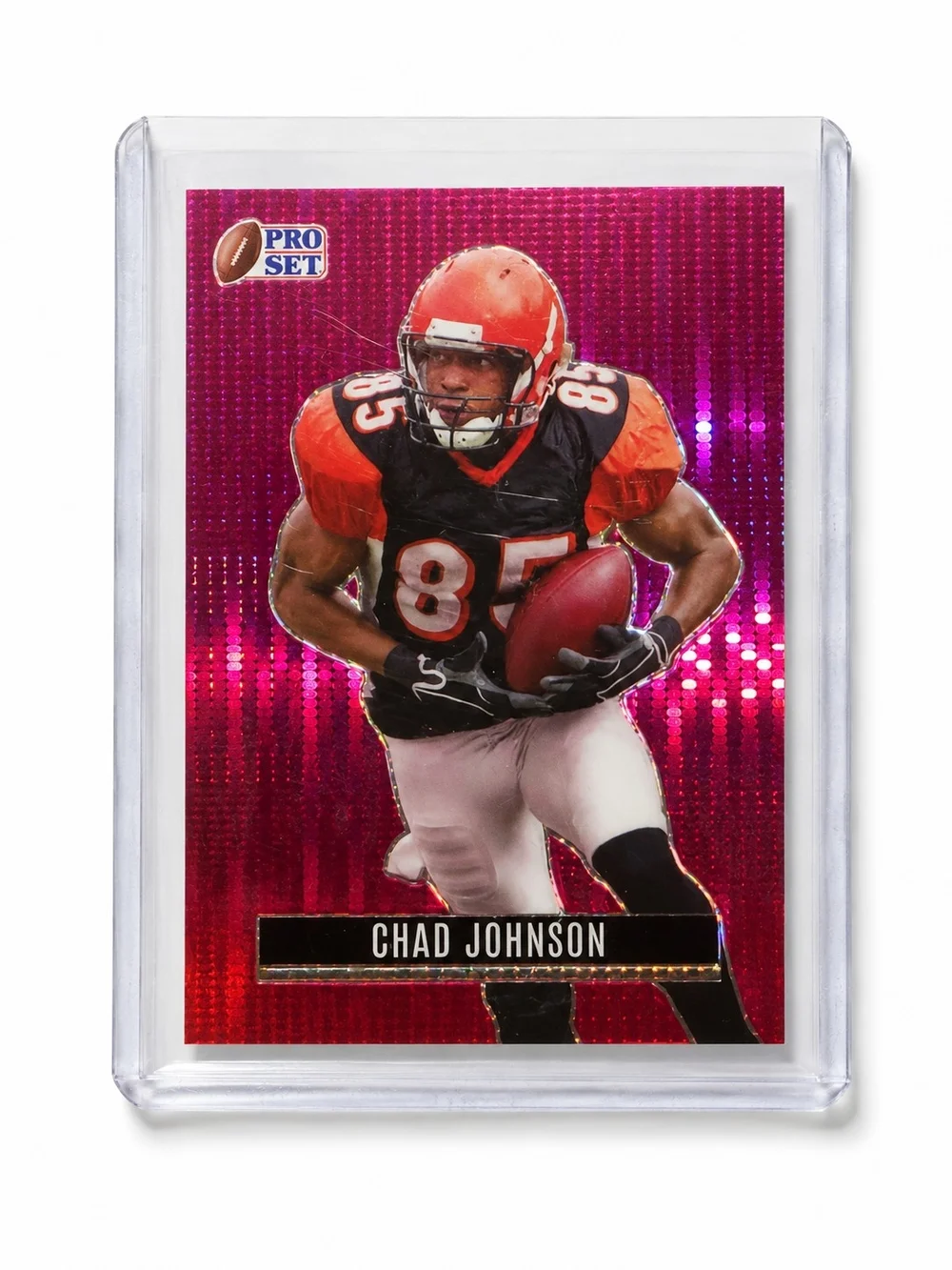 Autographed Cincinnati Bengals Chad Johnson Game Photo - 2Rare Cards Included